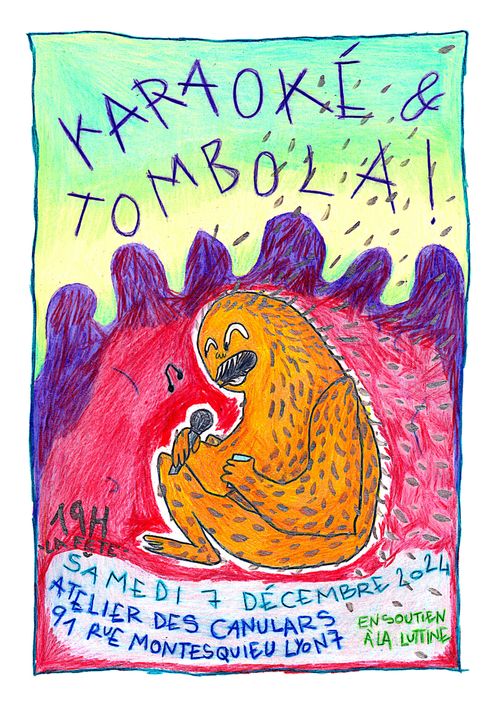 La teuf au 91 ! Karaoké et Tombola en soutien à la Luttine