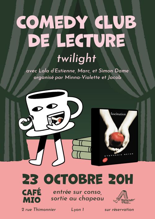 Comédy club de lecture - twilight